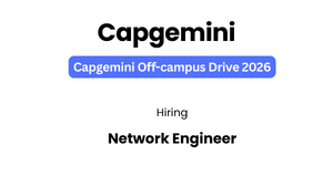 Capgemini Network Engineer Jobs
