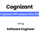 Cognizant Software Engineer Job