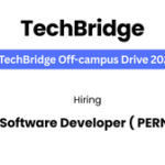 TechBridge Off-Campus Drive 2026