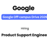 Google Off-Campus Drive 2026