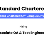 Standard Chartered Off-Campus Drive 2026