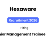 Hexaware Off-Campus Drive 2026