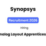 Synopsys Analog Layout Apprenticeship Job