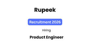 Rupeek is hiring Product Engineer