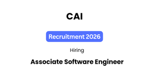 CAI Off Campus Drive 2026