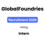 GlobalFoundries Internship 2026