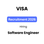 VISA Software Engineer Job in Bangalore 2026 | Freshers Apply
