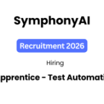 SymphonyAI Recruitment 2026