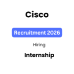 CISCO VIRTUAL INTERNSHIP PROGRAM 2026