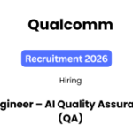 Qualcomm Recruitment 2026