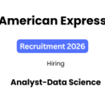 American Express Freshers Recruitment 2026