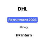 DHL Recruitment 2026