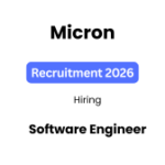 Micron Recruitment 2026