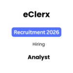 eClerx Recruitment 2026
