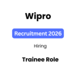 Wipro Recruitment 2026