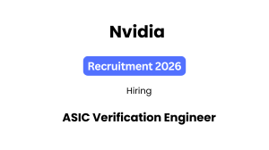 NVIDIA ASIC Verification Engineer Hiring 2026