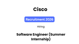 CISCO Recruitment 2026