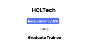 HCLTech Off-campus Drive 2026 hiring Graduate Trainee