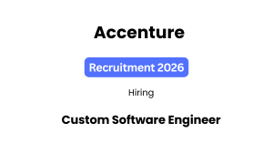 Accenture Recruitment 2026 for Freshers