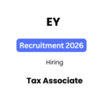 EY Recruitment 2026