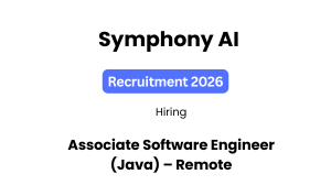 SymphonyAI Recruitment 2026