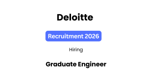 Deloitte Recruitment 2026