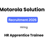 Motorola Solutions Recruitment 2026