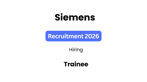 Siemens Recruitment 2026
