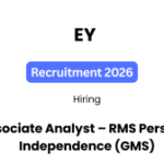 EY Recruitment 2026