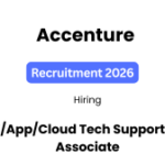 Accenture Recruitment 2026