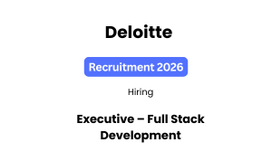 Deloitte Recruitment 2026