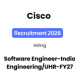 Cisco Recruitment 2026