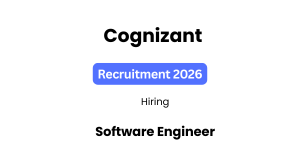 Cognizant Software Engineer Recruitment 2026