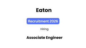 Eaton Associate Engineer – Mechanical Recruitment 2026