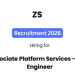 ZS Hiring Associate – Platform Services (Data Engineer)