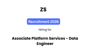 ZS Hiring Associate – Platform Services (Data Engineer)