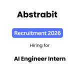 Abstrabit Hiring AI Engineer Intern