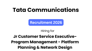 Tata Communications Hiring Network Planning Professional