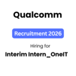 Qualcomm Hiring Interim Intern_OneIT