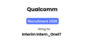 Qualcomm Hiring Interim Intern_OneIT