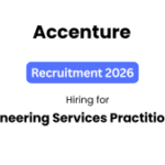Accenture Hiring Engineering Services Practitioner