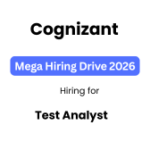 Cognizant Recruitment 2026
