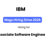IBM Recruitment 2026: Associate Software Engineer