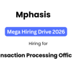 Mphasis Off-Campus Drive 2026