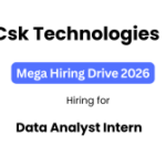 Csk Technologies Off-campus Drive 2026
