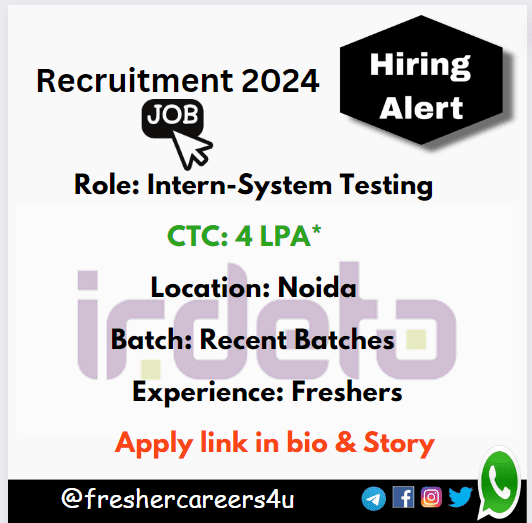 irdeta Off-campus Summer Internship 2024