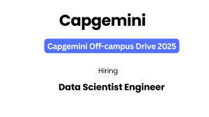 Capgemini recruitment for Freshers 2025