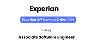 Experian Off-Campus Drive 2025