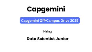 Capgemini recruitment for Freshers 2025