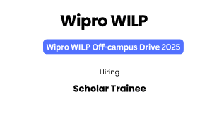 Wipro WILP 2025
